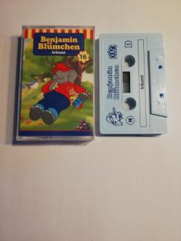Benjamin Blümchen Folge 16 träumt Weiß mit Blauen Druck 4.27516(Blaues Kiosk-Cover)